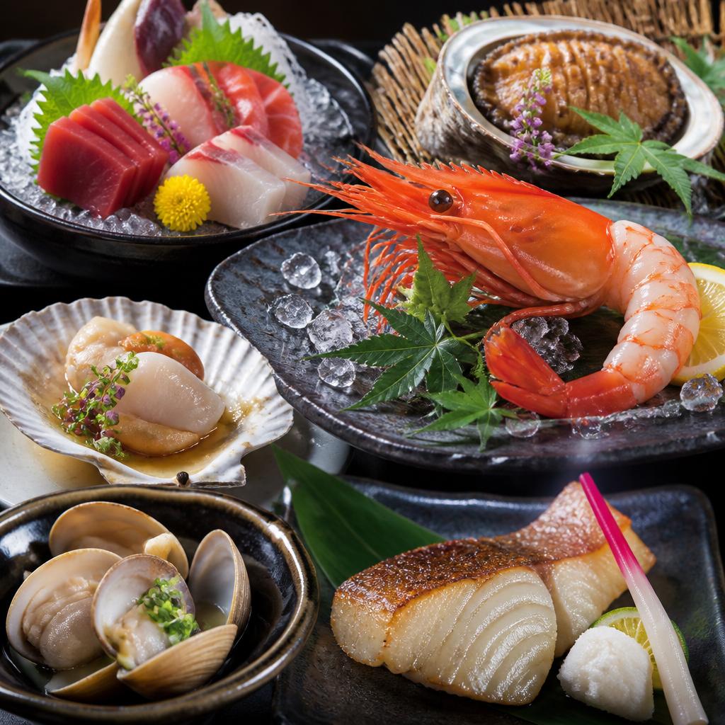 料理長おすすめの海鮮料理